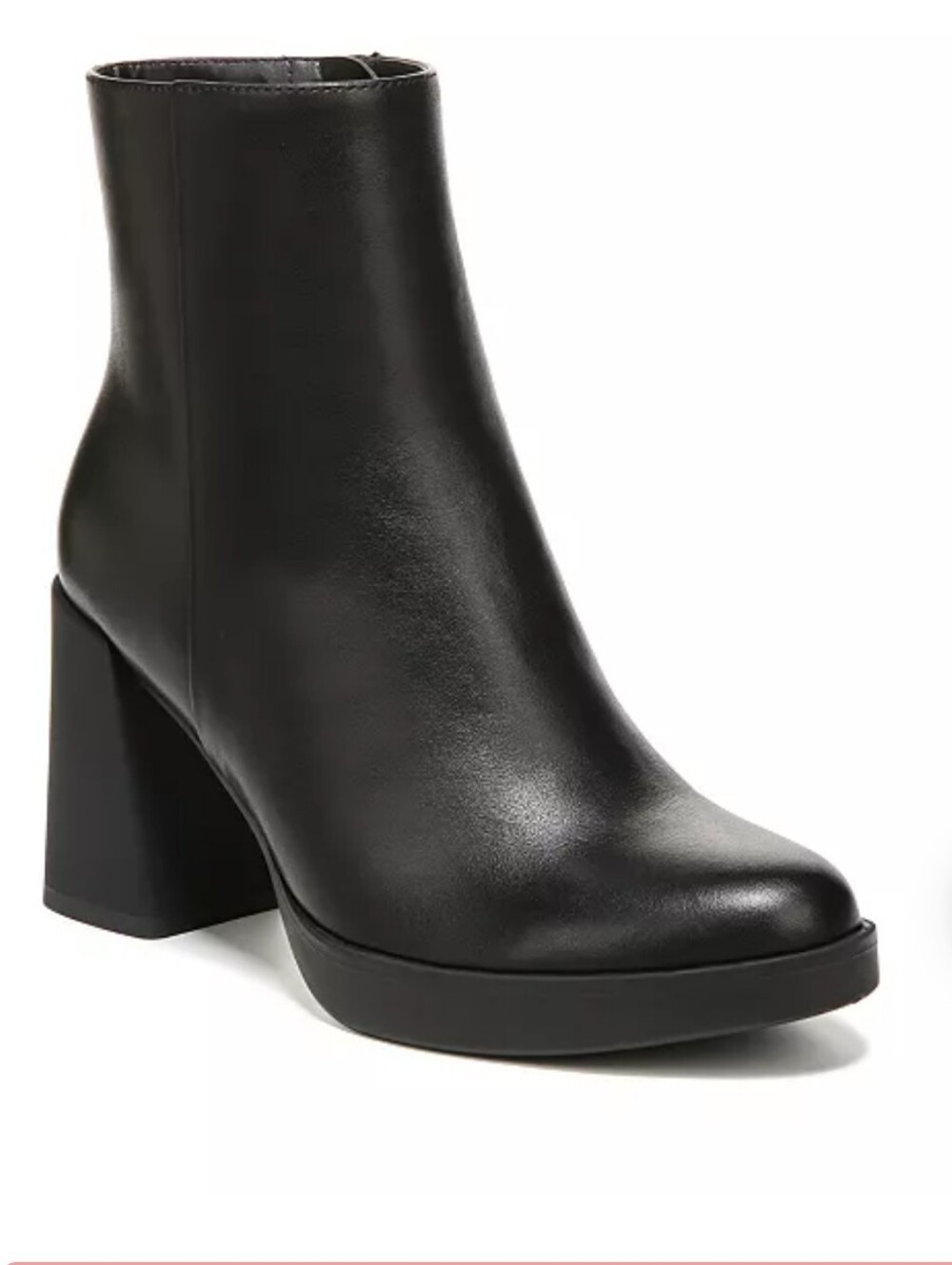 Naturalizer Genn-Reach Block Heel Booties, Sz 7.5